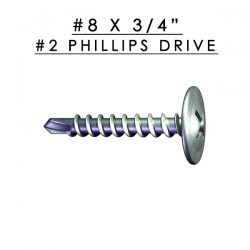 Modified Truss Head/Drill Point #8 x 3/4″