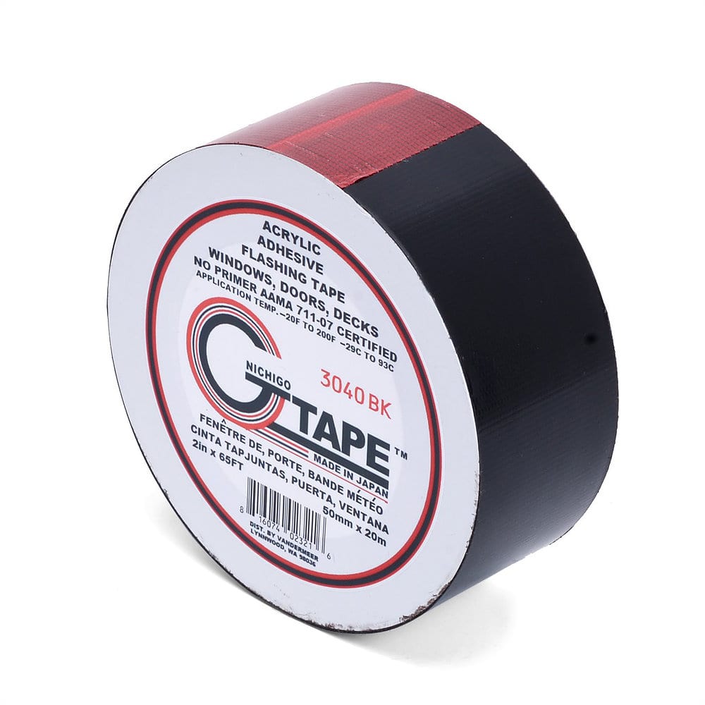 2x Insulating Tape Black Electrical Tape 65FT Roll